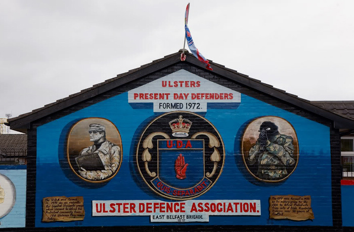 Стена юнионистов: «Ассоциация обороны Ольстера»