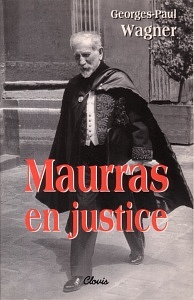 Обложка книги Ж.-П.Вагнера «Моррас под судом»