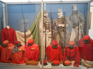 Красные рубашки в Музее Рисорджименто в Генуе